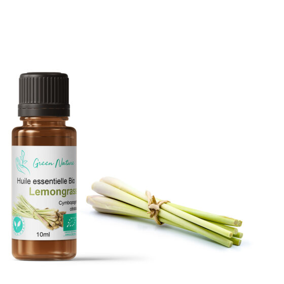 Huile essentielle Bio Lemongrass