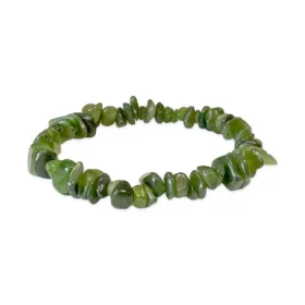Bracelet chips Jade Néphrite Canada 5-8mm
