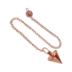 Pendule conique batisseur cuivre 2cm