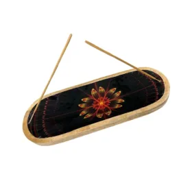 Porte Encens Mango Meena Work Noir Lotus