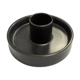 Porte Encens Céramique Noir Palo Santo
