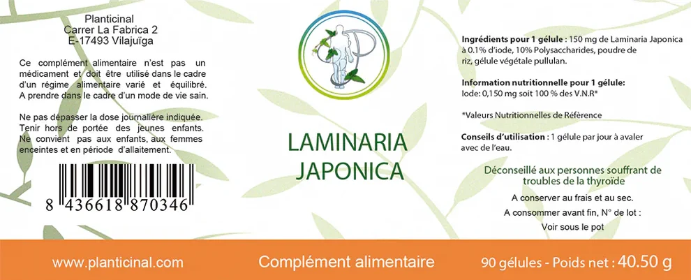 Etiquette Japonica Laminaria